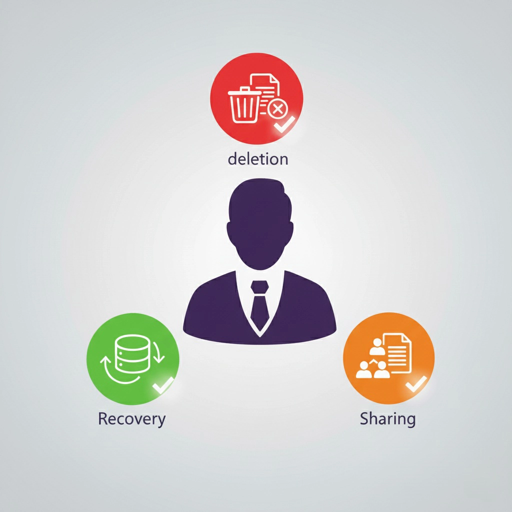 관리자 승인형 복구·삭제·공유